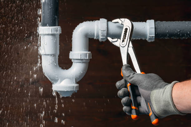 Professional Drain Cleaning technician working in Barium Springs, NC